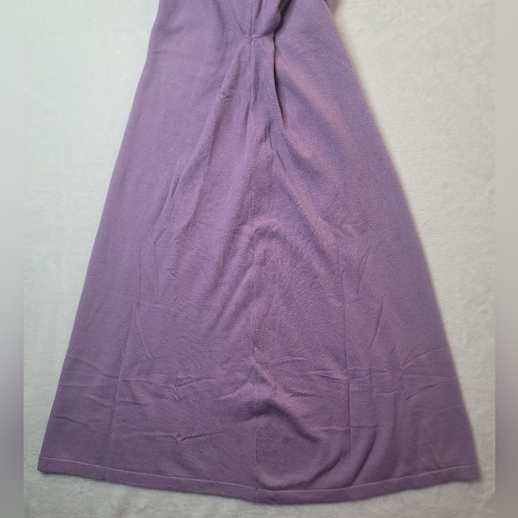 Vera Moda Happiness Long Sleeve Fit & Flare Sweater Dress In Lavendula Sz Small? - Picture 12 of 16